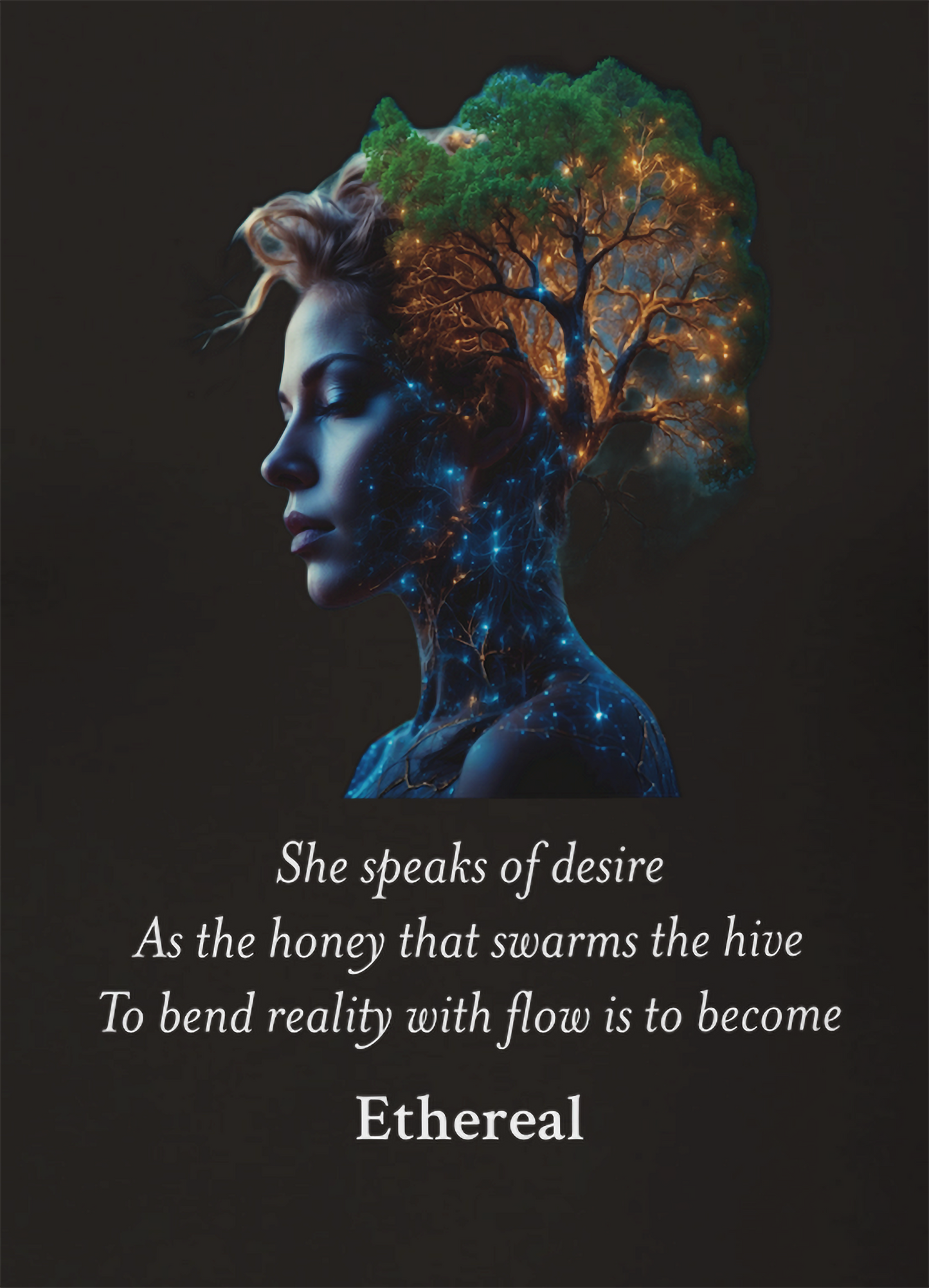 Lady Ethereal - Unisex Ringer T-shirt