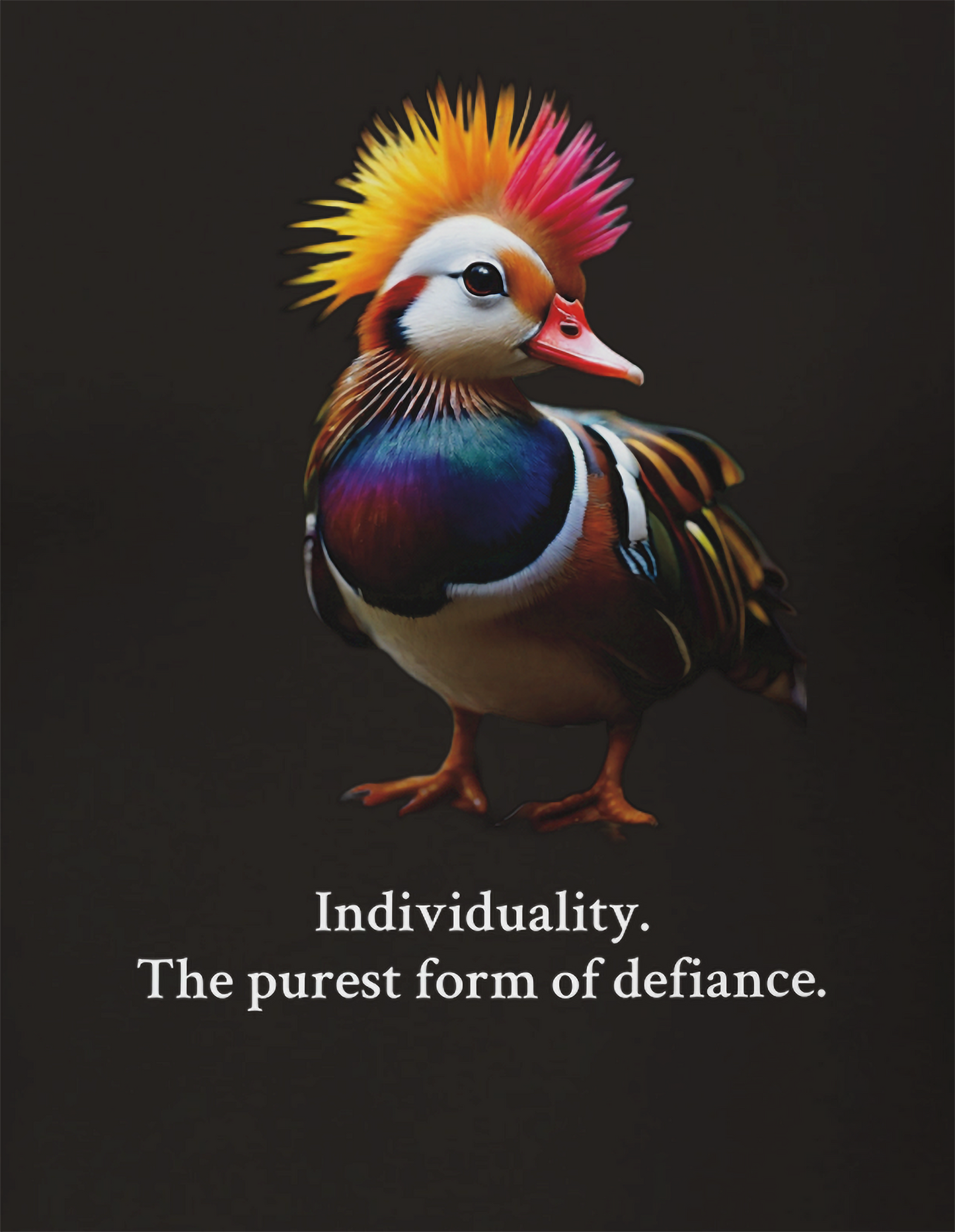 Mandarin Punk - Premium Unisex Tank Top