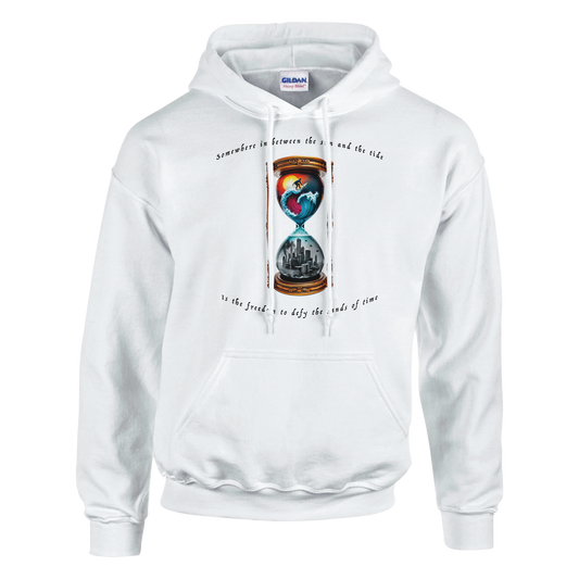 Time Surfer - Hoodie White