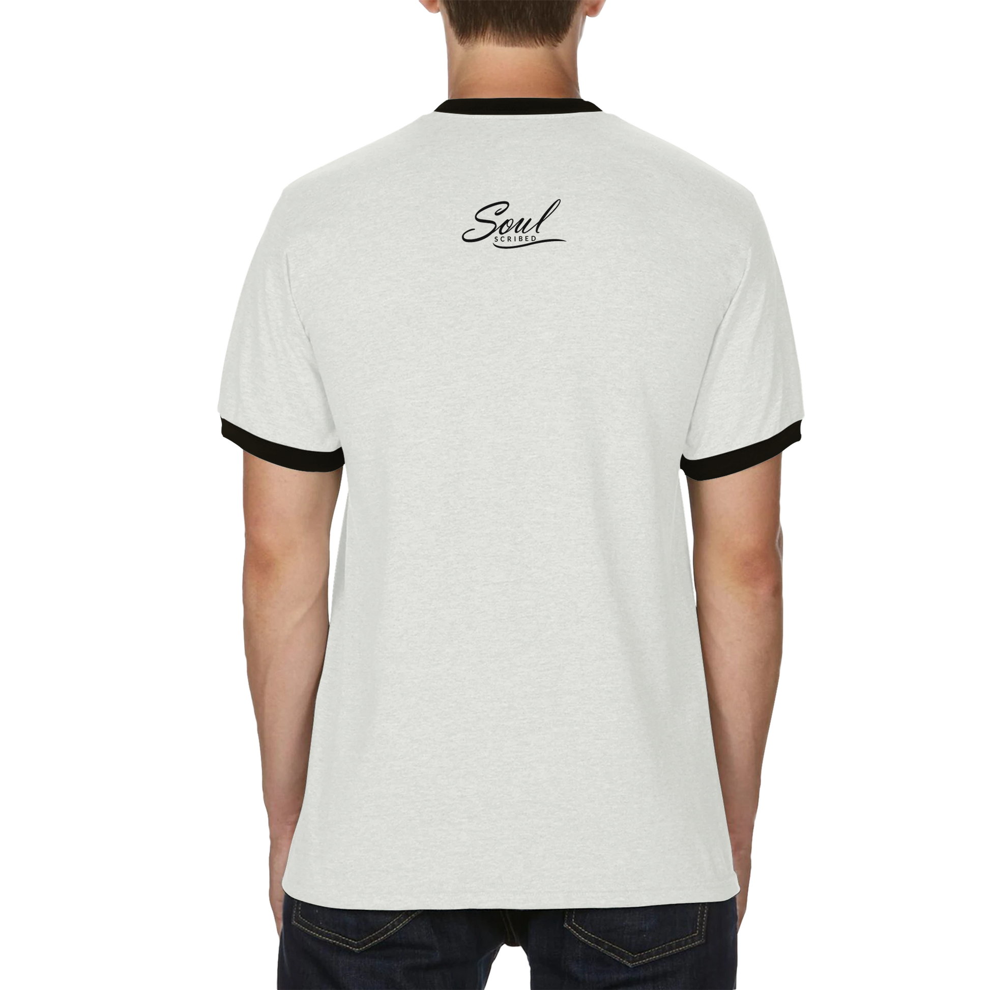 Time Surfer Ringer Graphic Tee Back