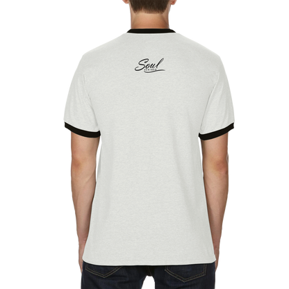 Time Surfer Ringer Graphic Tee Back